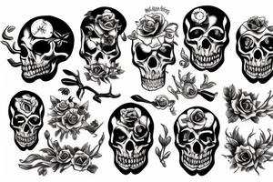 Memento mori sign tattoo idea