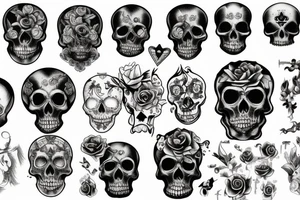Memento mori sign tattoo idea