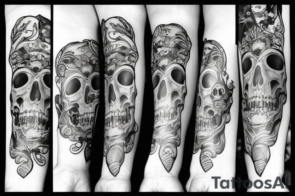 Memento mori tattoo idea