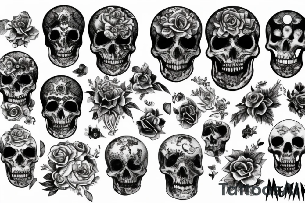 Memento mori tattoo idea