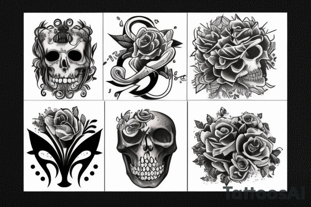Life and Death tattoo idea