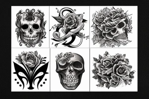 Life and Death tattoo idea
