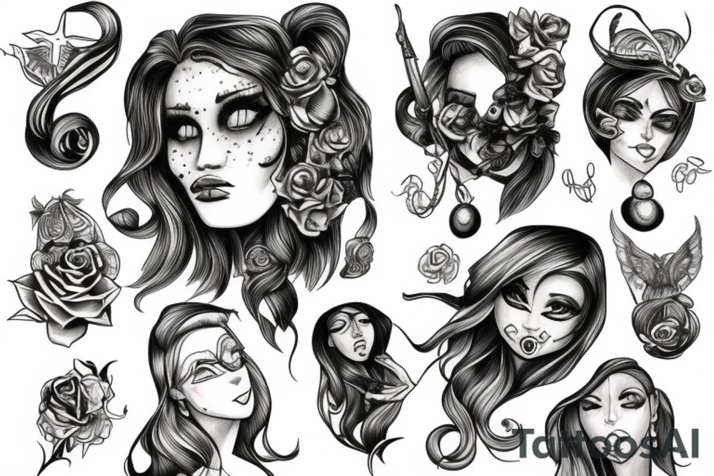 Three Sisters of fate tattoo idea