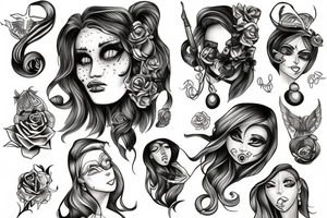 Three Sisters of fate tattoo idea