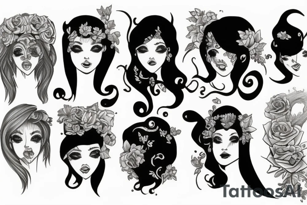 Sisters of fate tattoo idea