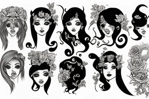 Sisters of fate tattoo idea