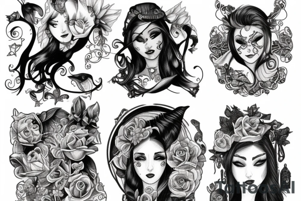 Sisters of fate tattoo idea
