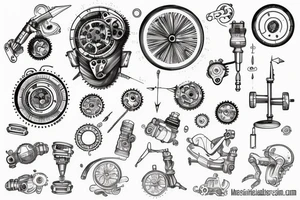 mechanical engineer tattoo idea