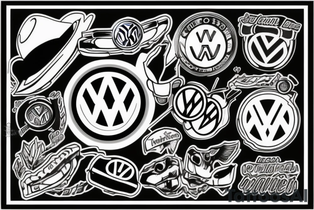 volkswagen tattoo idea