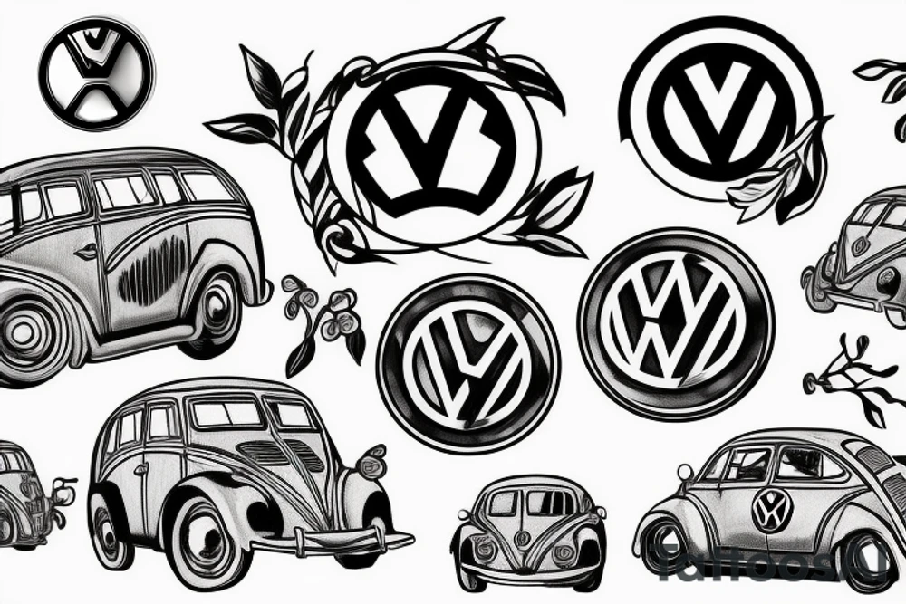 volkswagen tattoo idea