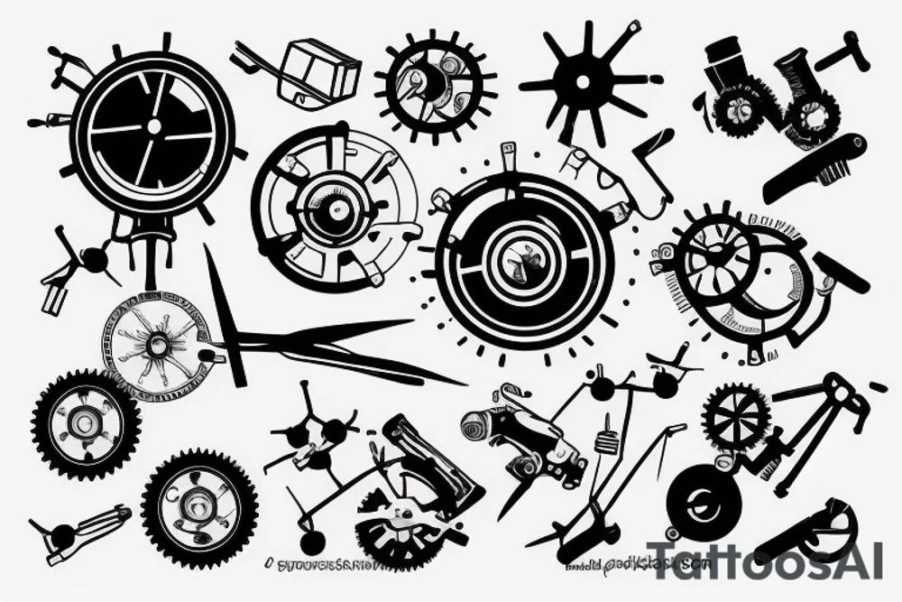 mechanical engineer tattoo idea