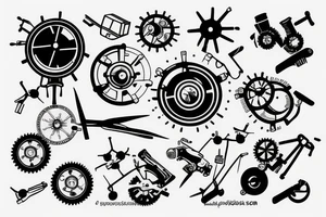 mechanical engineer tattoo idea