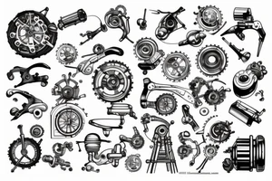 mechanical engineer tattoo idea