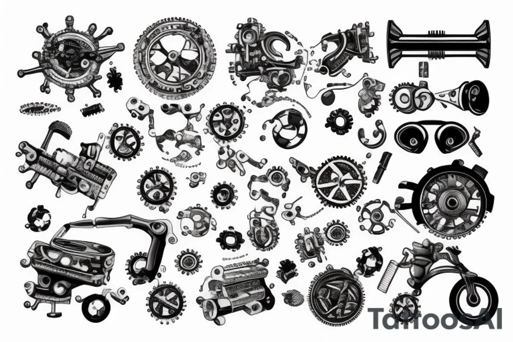 mechanical engineer tattoo idea