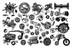 mechanical engineer tattoo idea