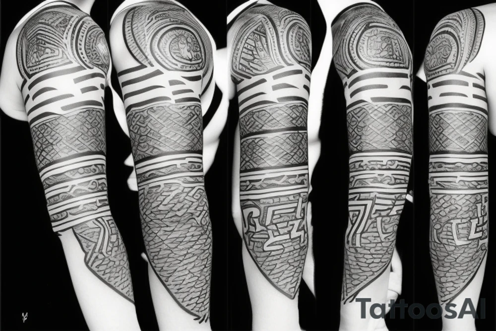 Kyrgyz flag tattoo idea