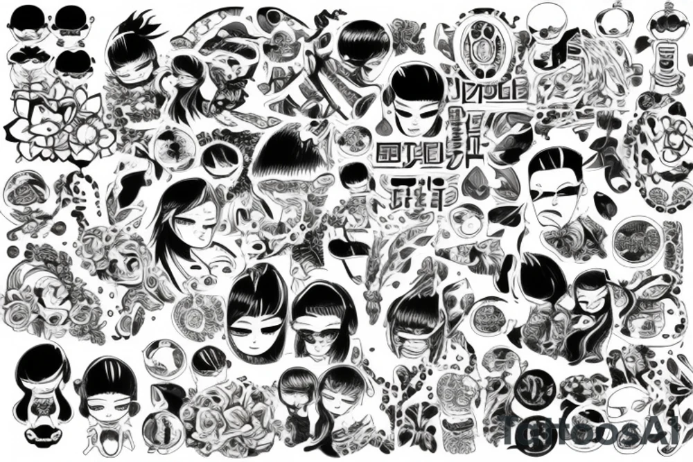 Big family tattoo idea