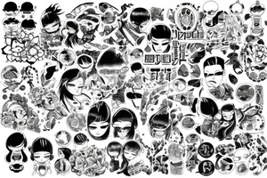 Big family tattoo idea
