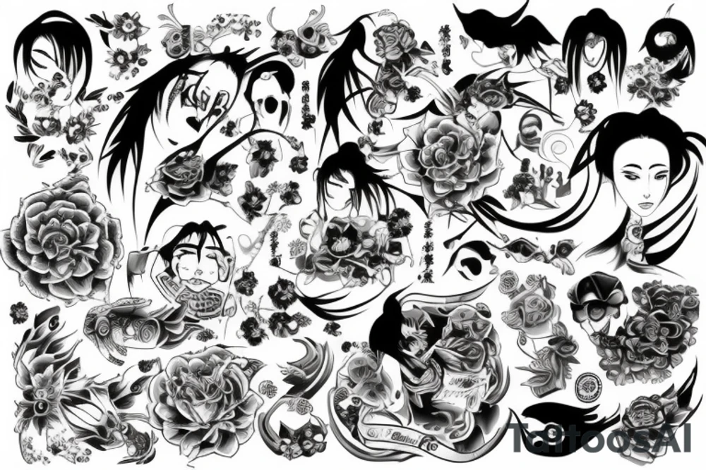 Big family tattoo idea