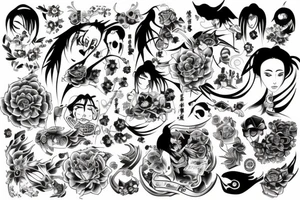 Big family tattoo idea