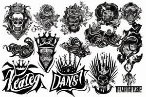 King leader dangerous tattoo idea