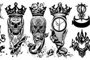 King leader dangerous tattoo idea