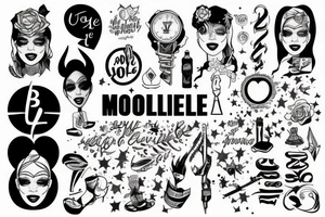 You are a role model. Be a role model tattoo idea