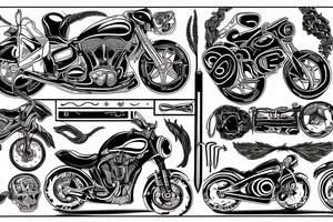 Biker tattoo idea