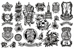 Bayerische heimat tattoo idea