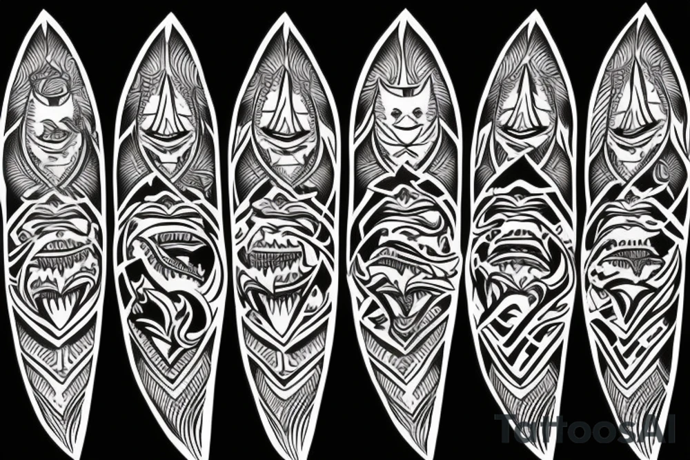alpha shark tattoo idea