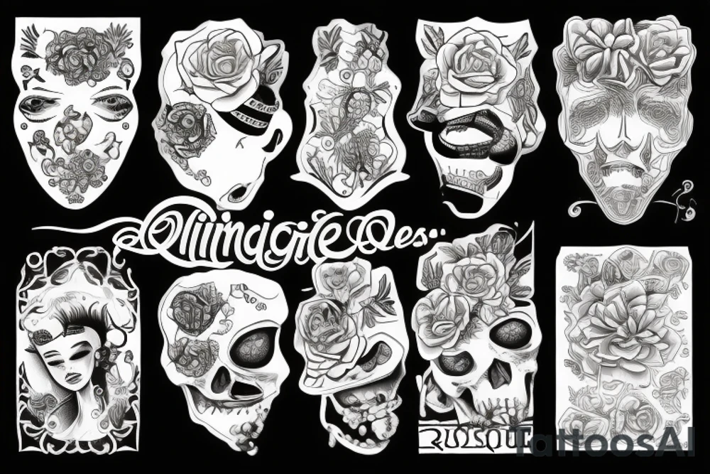 Riqueza e mineração tattoo idea