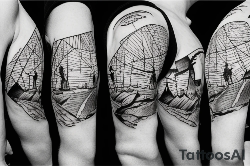 Mountain bike tattoo idea