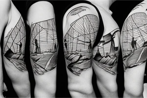 Mountain bike tattoo idea