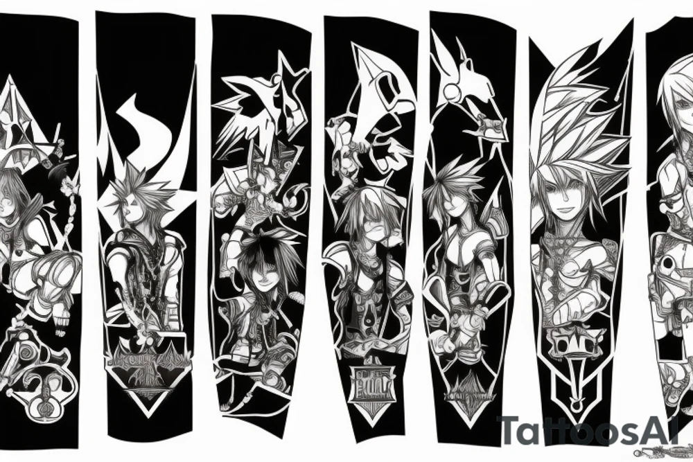 Kingdom Hearts tattoo idea
