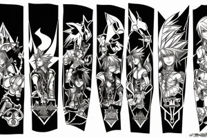 Kingdom Hearts tattoo idea