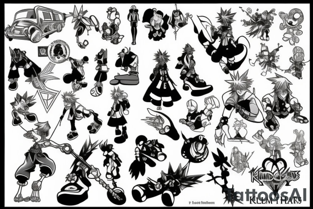 Kingdom Hearts tattoo idea