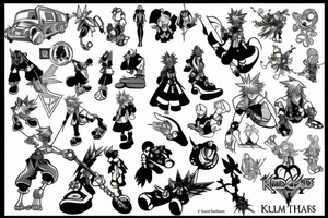 Kingdom Hearts tattoo idea