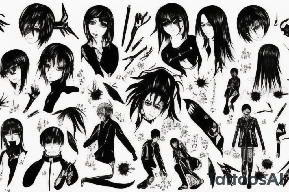 Tokyo Ghoul tattoo idea