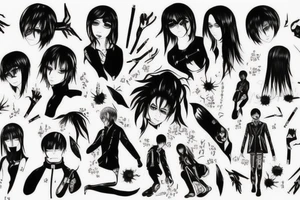 Tokyo Ghoul tattoo idea