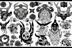 Sternzeichen Steinbock mit geburstdatum 14.01.2003 tattoo idea