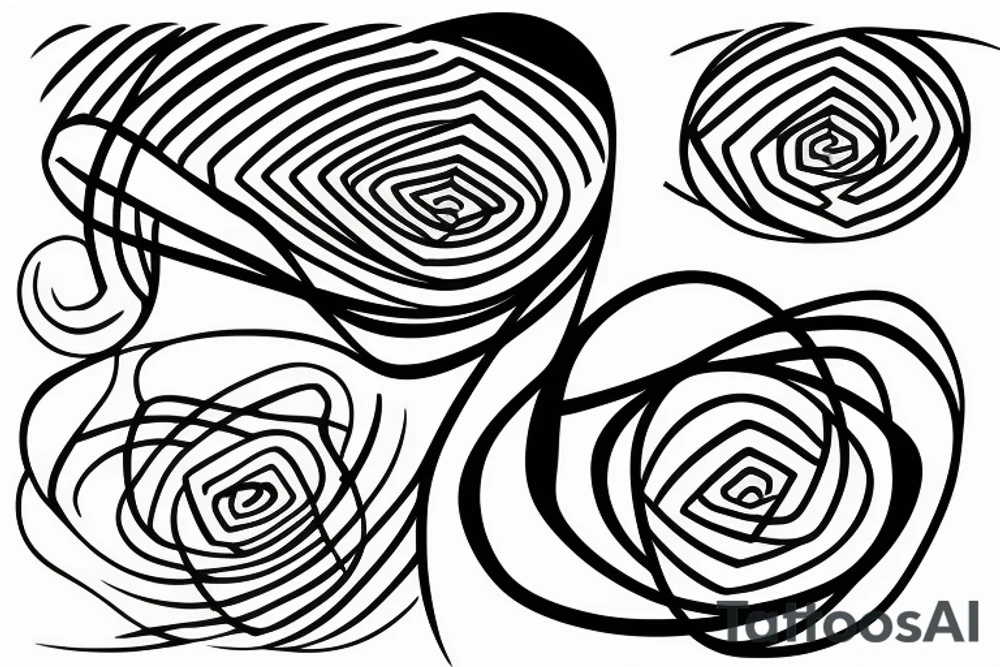 Self love design. around 4 to 5 inches. Symbolising freedom and self realisation. Simple line design. Fibonacci. Geometry. tattoo idea
