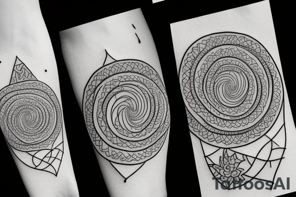 Self love design. around 4 to 5 inches.. Simple line design. Fibonacci. Geometry. tattoo idea