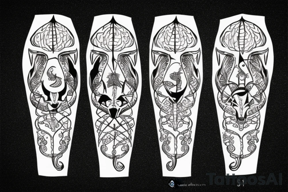 Zodiac sign Capricorn with date 14.01.2003 tattoo idea