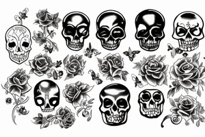 Memento Mori tattoo idea