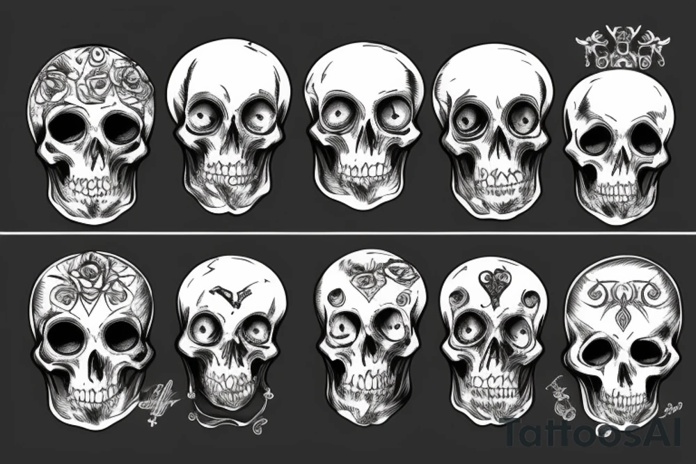 Memento Mori tattoo idea