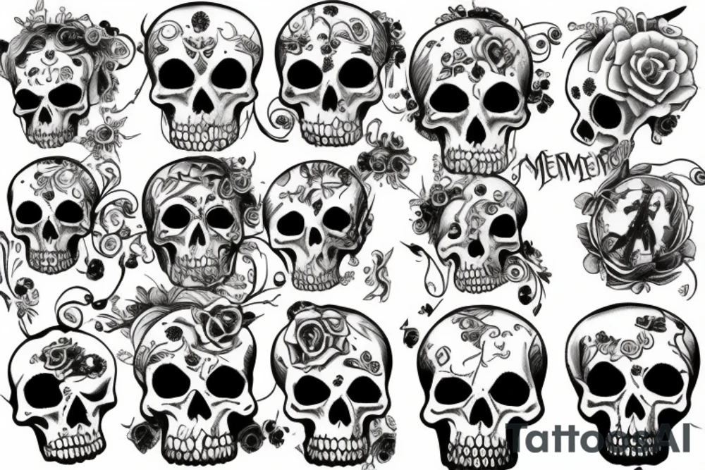 Memento Mori tattoo idea