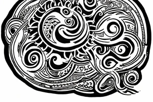 Watch + KARMA + OM + Travellers tattoo tattoo idea