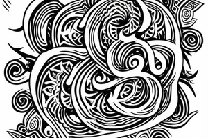 Karma + OM tatto tattoo idea