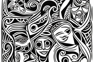 tribal tattoo idea