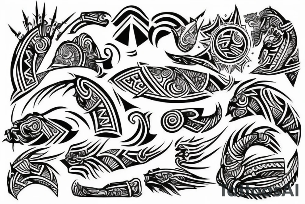 tribal tattoo idea
